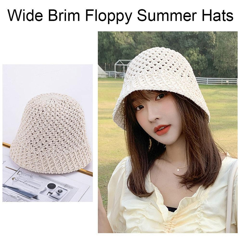 Hat Floppy Wide - Nieuwe Meisjes Zonnehoed Brede Rand Floppy
