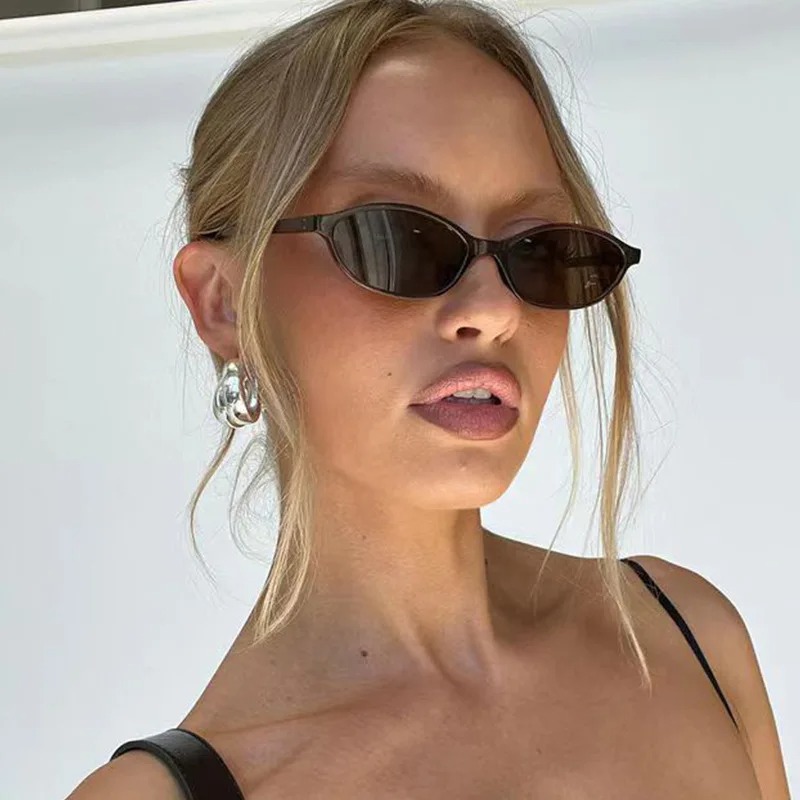 Sunglasses Cat Eye - Retro ovale zonnebril mode dames trendy