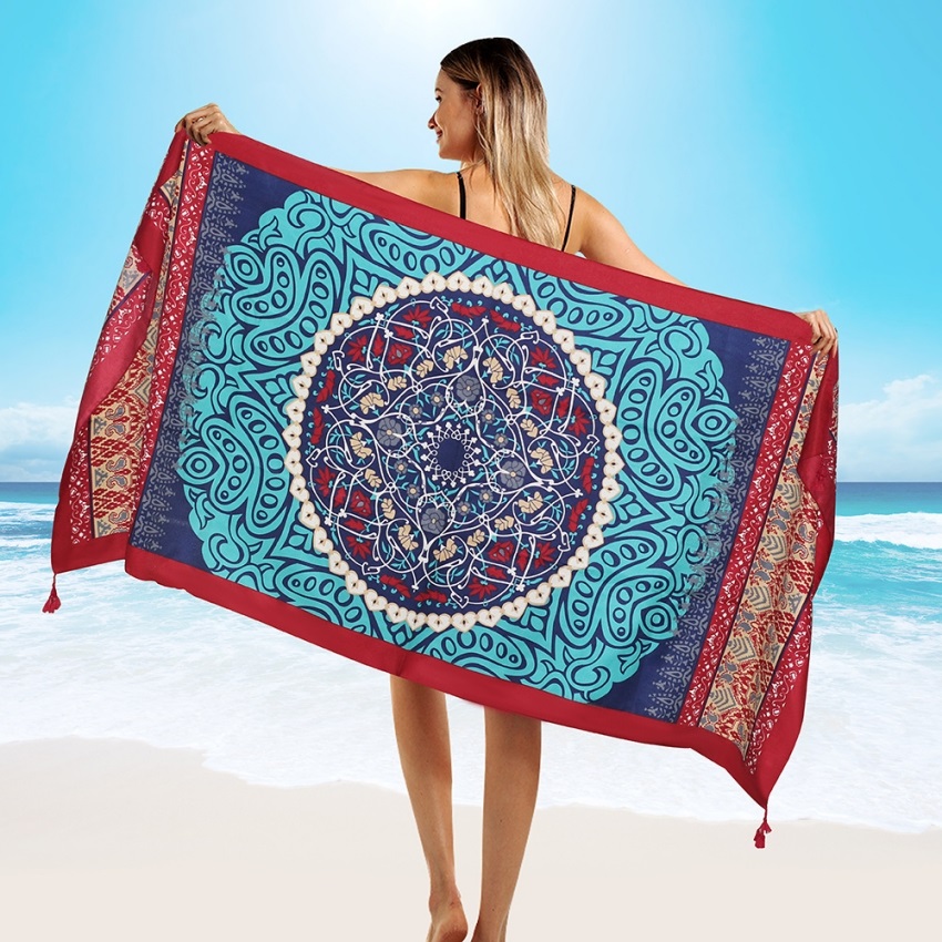Cover Up Kaftan - 2018 Nieuwe 90X180Cm Twill Katoen Pareo