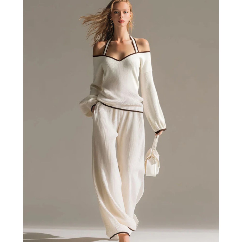 Blouse Off Shoulder - Vrouwen Sexy Off-shoulder Lange mouwen T-shirt