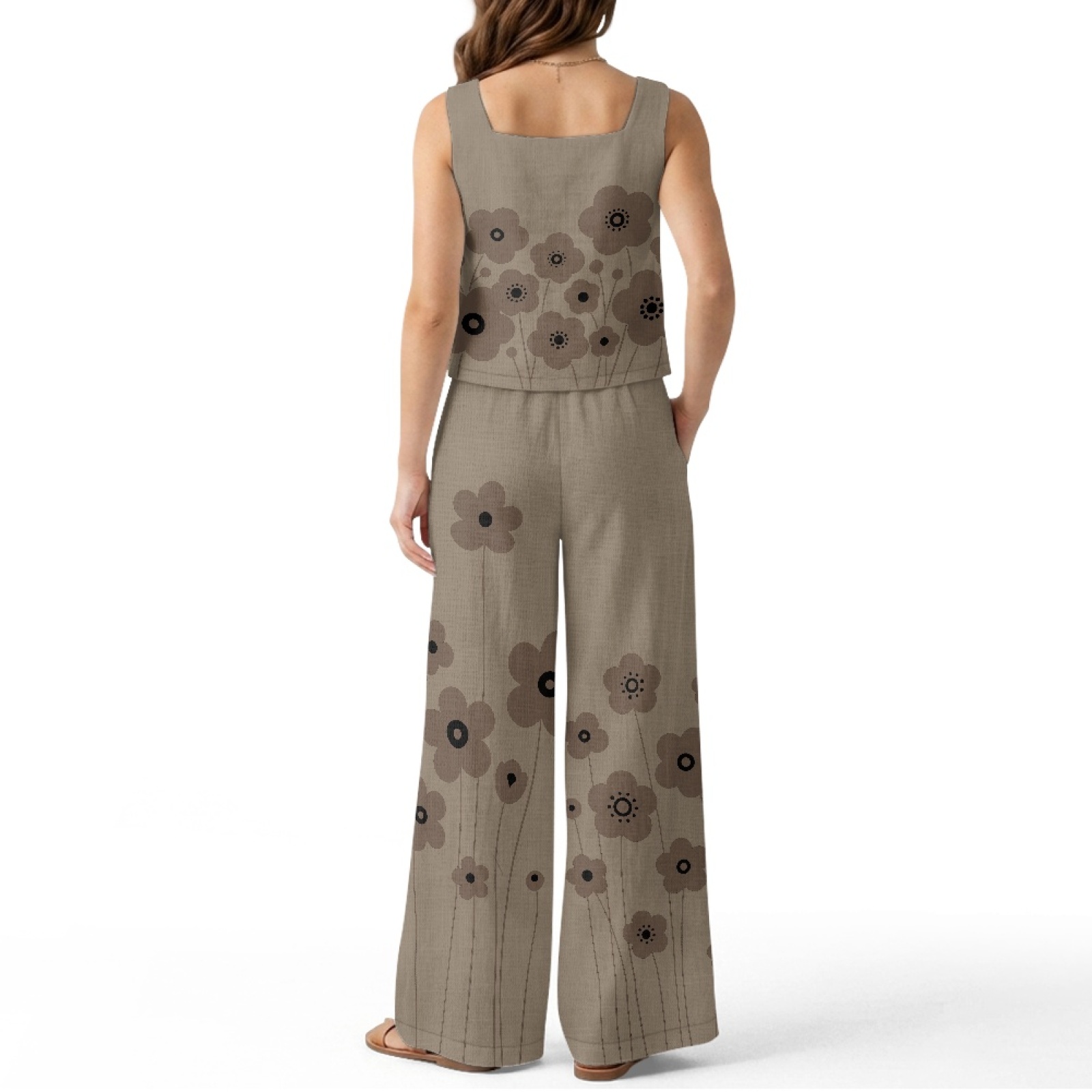 INSTANTARTS Dameslinnen vestse - Linen Pant Wide recensie en prijs