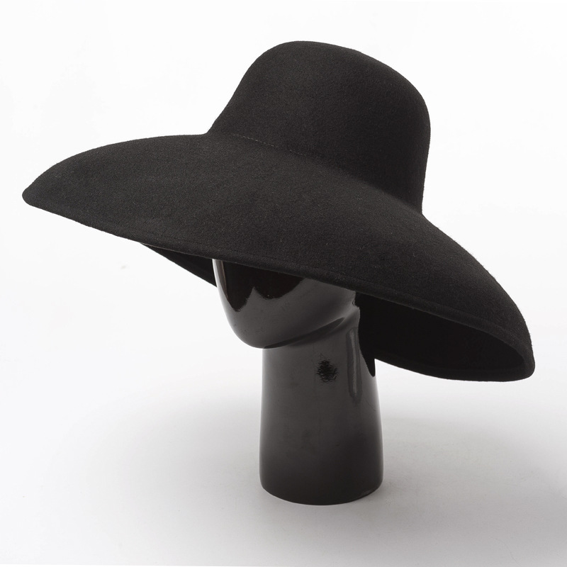 Klassieke Grote Brede Rand Wol - Hat Floppy Wide recensie en prijs
