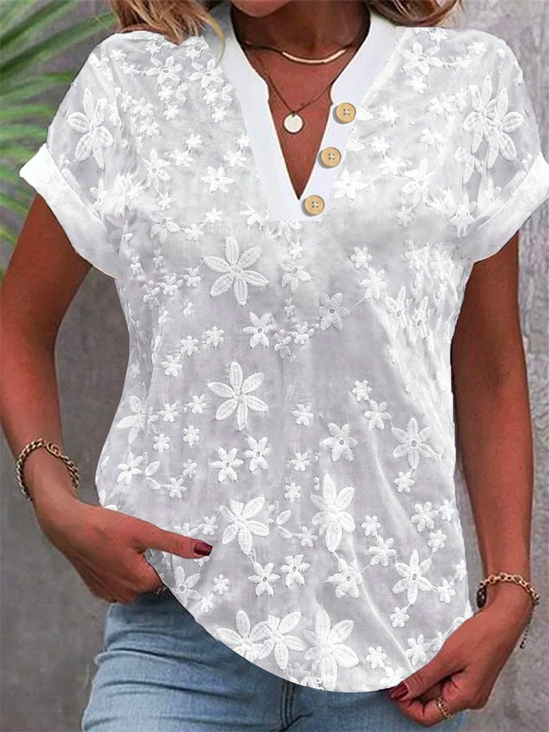 Zomer Vrouwen Witte Bloemen Bo - Romper Floral Print recensie en prijs