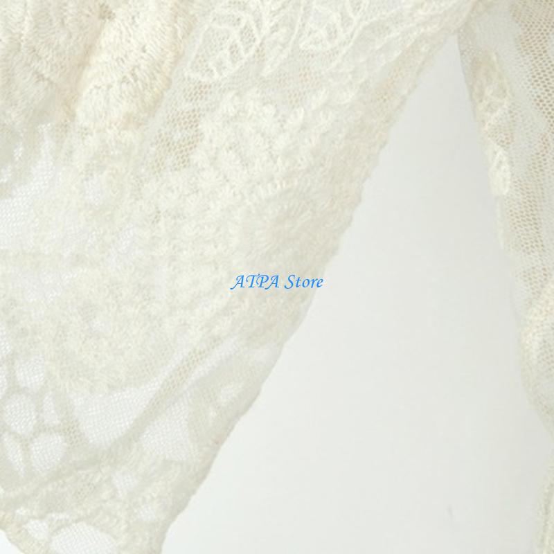 U13C Vrouwen Zomer Kant Open V - Kimono Sheer Floral recensie en prijs