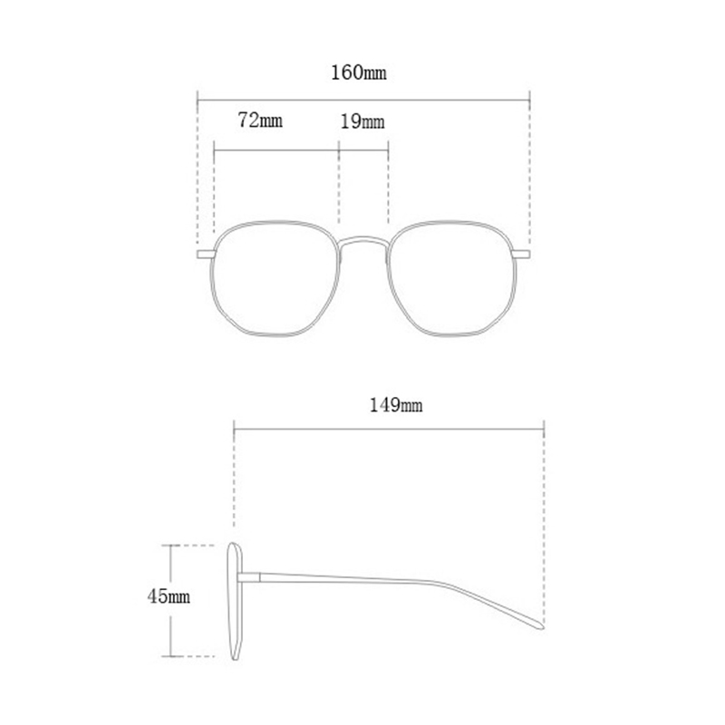 1 paar luxe holle cat-eye bril - Sunglasses Cat Eye recensie en prijs