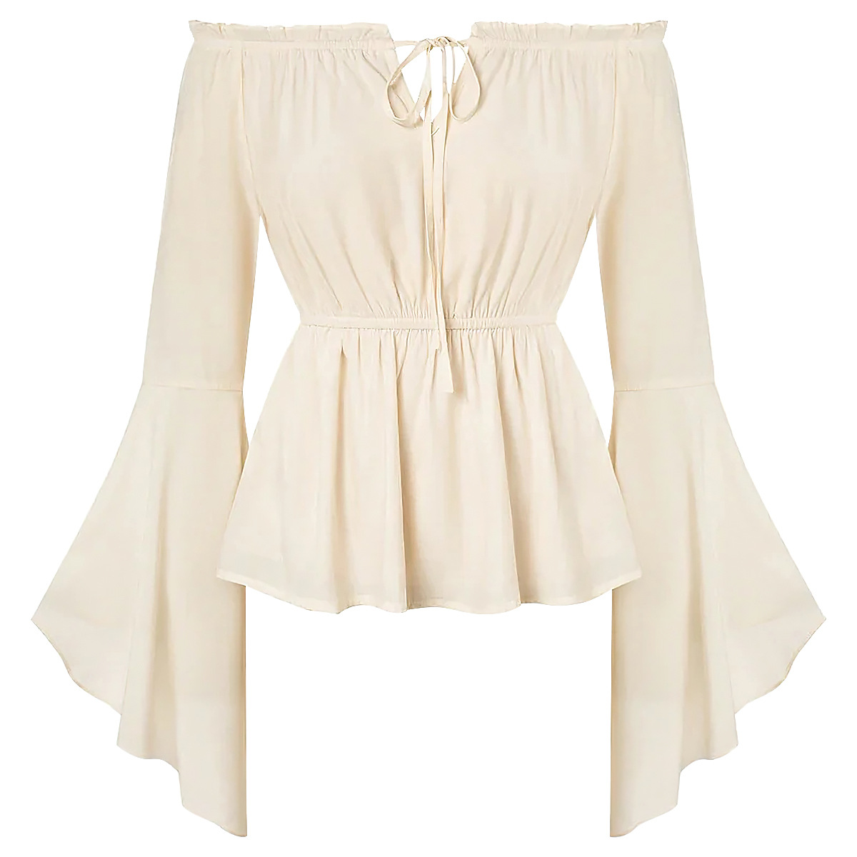 Off-shoulder middeleeuwse kost - Blouse Off Shoulder recensie en prijs