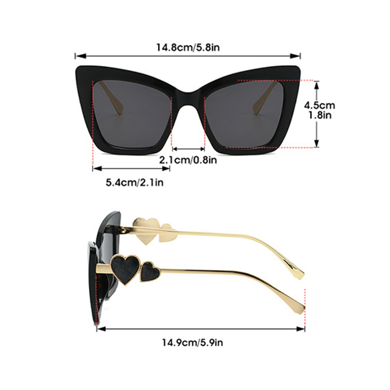 1 paar grote cat-eye-brillen m - Sunglasses Cat Eye recensie en prijs