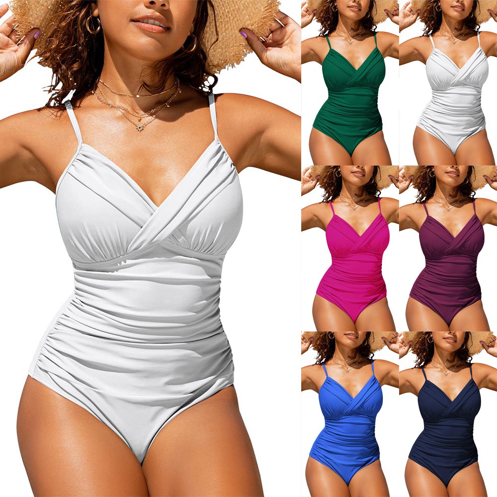Dames bikini tankini badpak ef - Swimsuit Bikini Ruched recensie en prijs