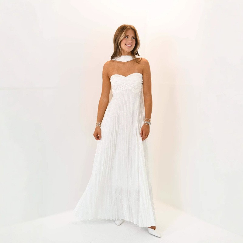 Bruiloftsgastjurk Elegant fees - Maxi Dress Halter recensie en prijs
