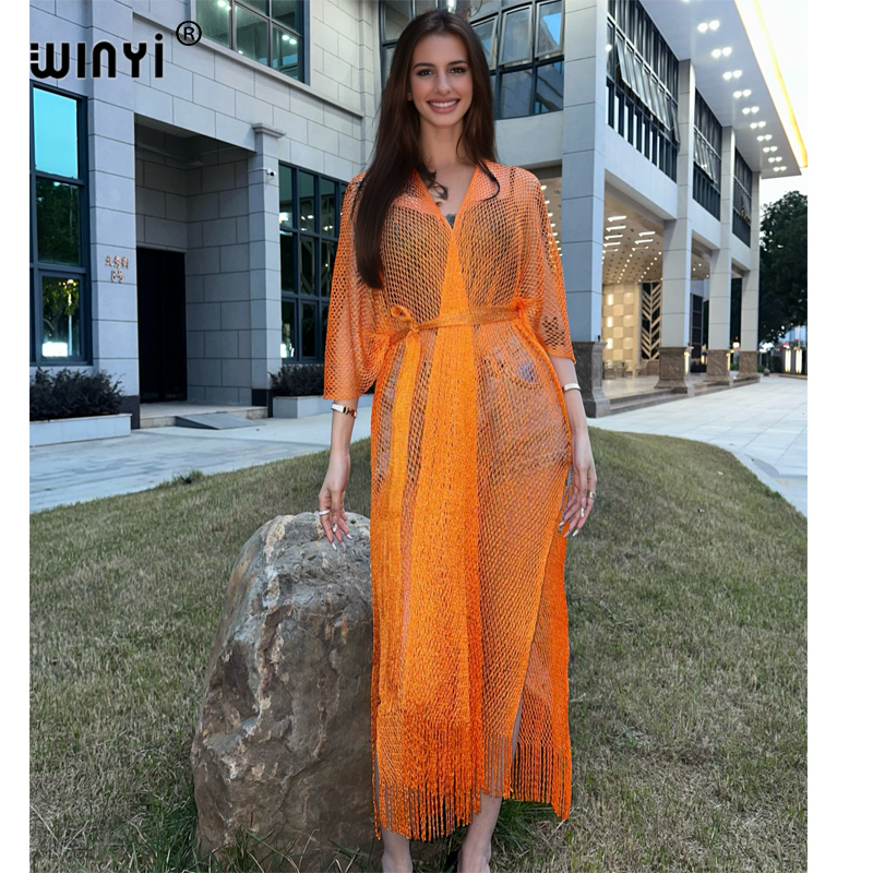 Winyi Holle Strand Kimono Sexy - Cover Up Kaftan recensie en prijs