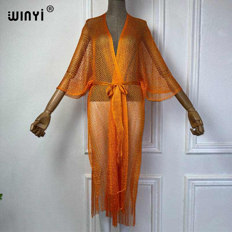 Winyi Holle Strand Kimono Sexy - Cover Up Kaftan recensie en prijs