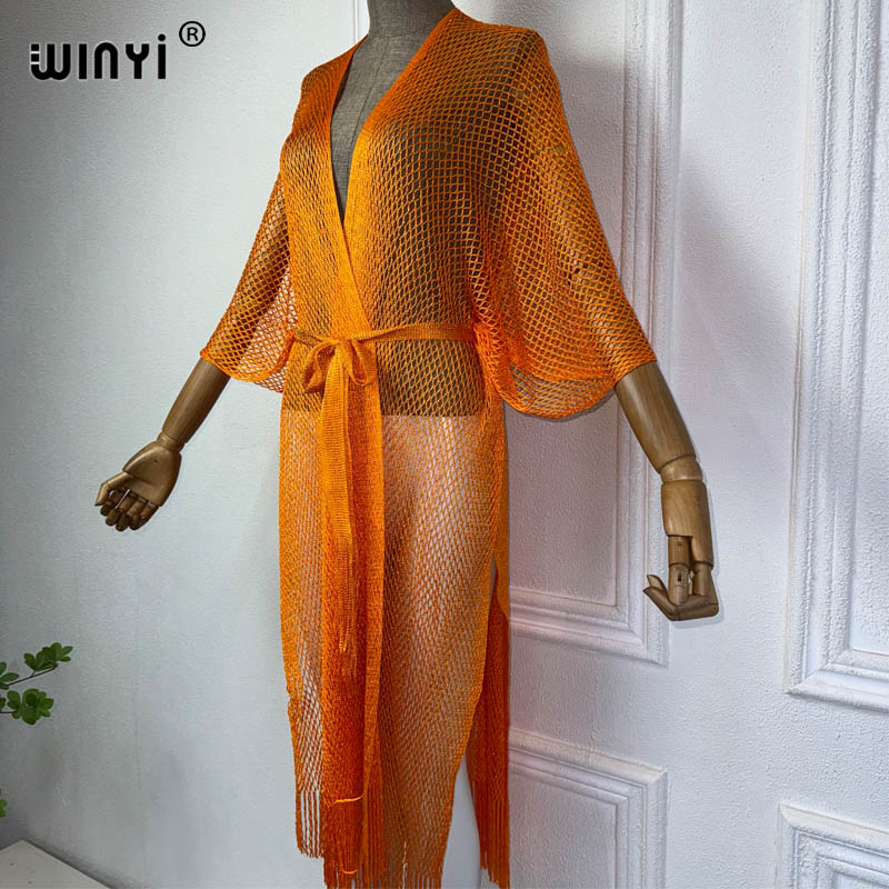 Winyi Holle Strand Kimono Sexy - Cover Up Kaftan recensie en prijs