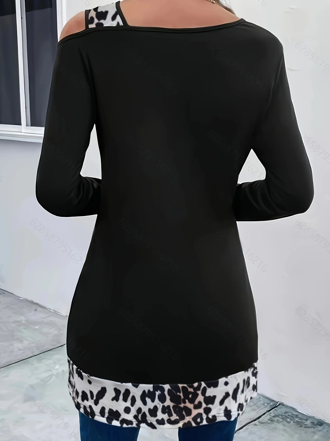 Plus Size 1XL-5XL Damesmode Of - Blouse Off Shoulder recensie en prijs