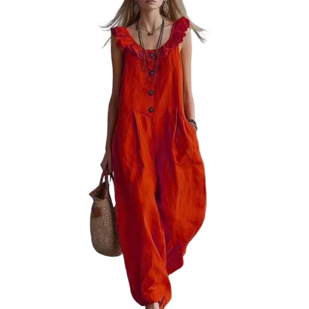 Relaxed Fit Romper Dames Dames - Jumpsuit Linen Relaxed recensie en prijs