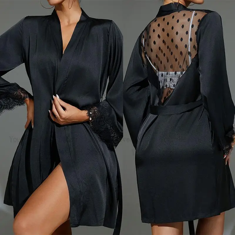 Korte Kimono Zwart Sheer Mesh  - Kimono Sheer Floral recensie en prijs