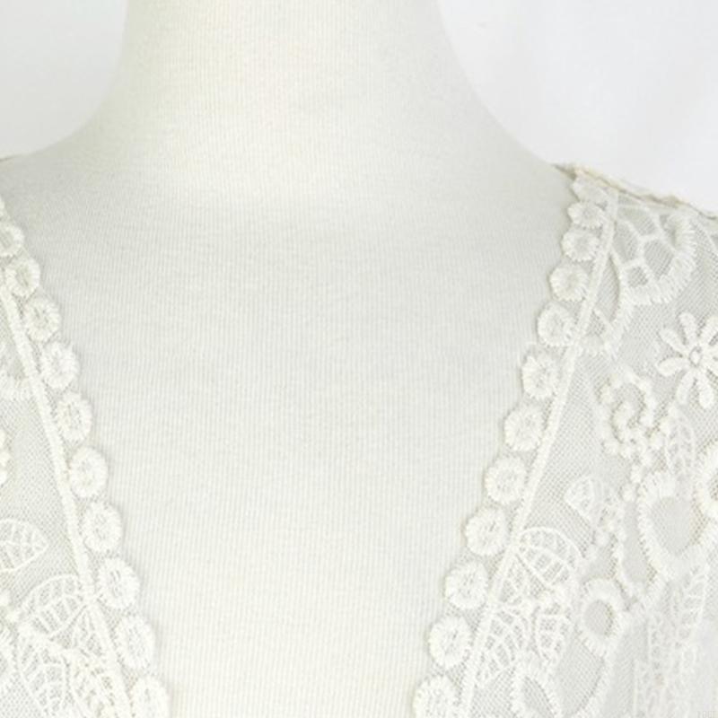 Dames kant open voorkant kimon - Kimono Sheer Floral recensie en prijs