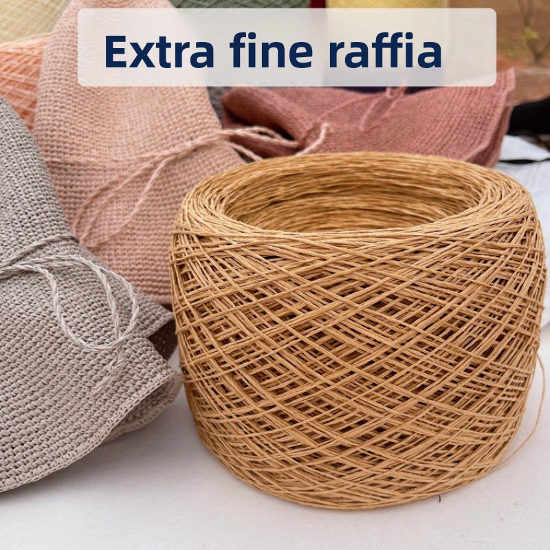 250g Dun Papier Raffia Garen v - Crochet Bag Raffia recensie en prijs