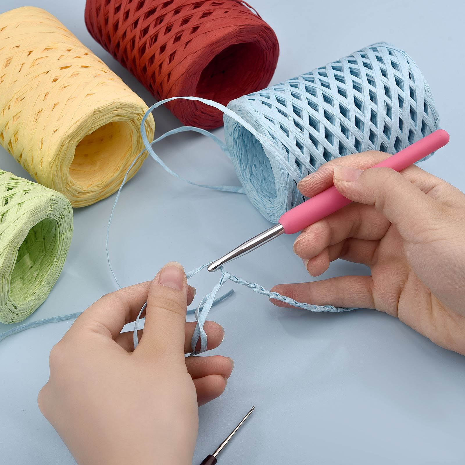 100M Natuurlijke Raffia Stro G - Crochet Bag Raffia recensie en prijs