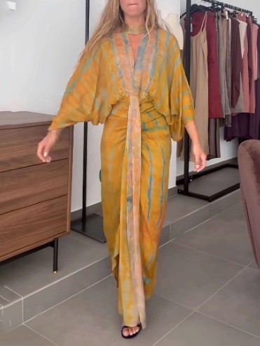 Zomerjurk Dameslinnenjurken me - Linen Dress Wrap recensie en prijs