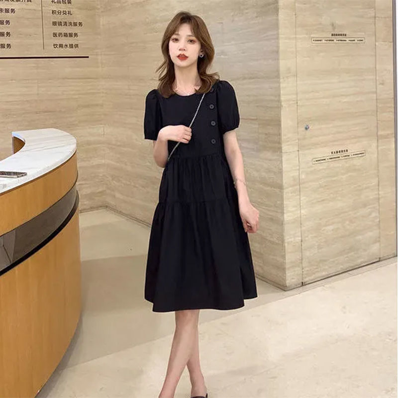 2021 Losse Elegante Koreaanse  - Linen Dress Wrap recensie en prijs