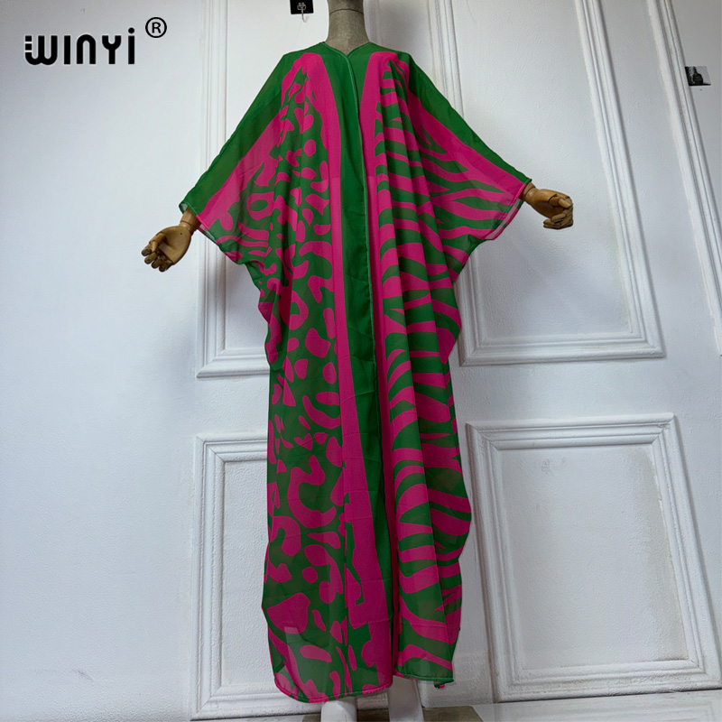 WINYI Afrika Bohemian Print Ki - Cover Up Kaftan recensie en prijs
