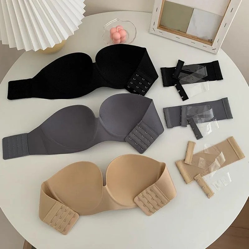 Sexy strapless push-up bh voor - Bralette Triangle Set recensie en prijs
