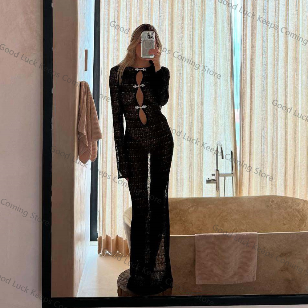 2025 Gebreide Jurk Backless Co - Cover Up Kaftan recensie en prijs